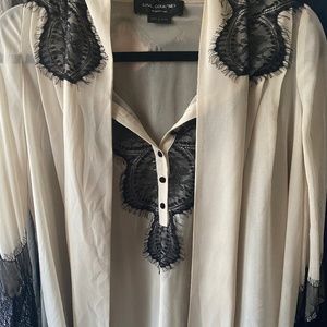 Courtney Love Nasty Gal Blouse S